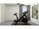 Home gym with a stationary exercise bike at 13753 Newbridge St, Spring Hill, FL 34609