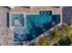 Luxury pool and spa with fountains at 17410 1St E St, Redington Shores, FL 33708