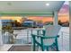 Enjoy stunning sunset views from private balcony at 17410 1St E St, Redington Shores, FL 33708
