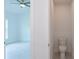 Small half bathroom with toilet and gray tile floor at 475 Winwood Ct, Port Charlotte, FL 33954