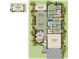 One-story home floor plan, 3 bedrooms, 2 baths, 2-car garage and covered lanai at 475 Winwood Ct, Port Charlotte, FL 33954