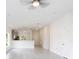 Open concept living room and kitchen with modern finishes at 475 Winwood Ct, Port Charlotte, FL 33954