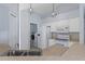 Bright kitchen with white appliances and a double sink at 22921 Sterling Manor Loop, Lutz, FL 33549