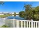 Peaceful pond view from the backyard at 22921 Sterling Manor Loop, Lutz, FL 33549