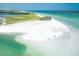 Aerial view of the property's beautiful beach access at 2400 Winding Creek Blvd # 24-203, Clearwater, FL 33761