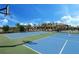 Community tennis courts with basketball court at 6007 Burrowing Owl Pl, Lithia, FL 33547