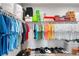 Large walk-in closet with ample shelving and hanging space at 6609 114Th E Ave, Parrish, FL 34219