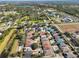 Aerial view showing the property's location within a residential neighborhood at 1212 Bayou Pass Dr, Ruskin, FL 33570