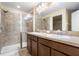 Bathroom boasts double sinks and a walk-in shower at 2044 Hawks View Dr, Ruskin, FL 33570