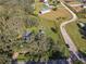 Aerial view of house and surrounding land at 3106 E Trapnell Rd, Plant City, FL 33566