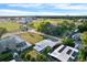 This aerial view highlights the property's location, nearby park, and the spacious surrounding landscape at 5418 10Th Ave S, Gulfport, FL 33707