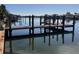 Private dock with water access, perfect for boating and fishing at 4010 Belle Vista Dr, St Pete Beach, FL 33706