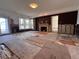Living room with fireplace and large windows during renovation at 4010 Belle Vista Dr, St Pete Beach, FL 33706