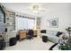 Home office featuring a desk, seating area, and built-in shelves at 4650 Bay Blvd # 1046, Port Richey, FL 34668
