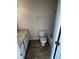 Clean bathroom featuring a sink, toilet, and bathtub at 6023 Osprey Lake Cir, Riverview, FL 33578
