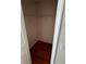 Empty closet with wire shelving and wood-look flooring at 6023 Osprey Lake Cir, Riverview, FL 33578
