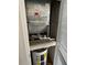 HVAC system and water heater in a closet at 6023 Osprey Lake Cir, Riverview, FL 33578
