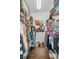 Large walk-in closet with ample shelving and hanging space at 609 S Glen Ave # B, Tampa, FL 33609