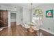Dining area with glass table and four chairs at 609 S Glen Ave # B, Tampa, FL 33609