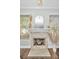 Stone fireplace with a modern mantel and candles at 609 S Glen Ave # B, Tampa, FL 33609