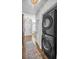 Stackable washer and dryer in convenient laundry room at 609 S Glen Ave # B, Tampa, FL 33609