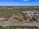 Aerial view highlighting the property's position within a community near main roads at 705 Loma Linda Ct, Brandon, FL 33511