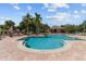 Inviting community swimming pool with surrounding patio at 10265 Gandy N Blvd # 905, St Petersburg, FL 33702