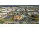 Aerial view of community with tennis courts and pool at 2262 Swedish Dr # 12, Clearwater, FL 33763
