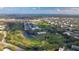 Aerial view of community golf course and buildings at 2262 Swedish Dr # 12, Clearwater, FL 33763