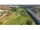 Aerial photo of community golf course and buildings at 2262 Swedish Dr # 12, Clearwater, FL 33763