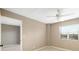 Bedroom with ceiling fan and window offering natural light at 2320 Terra Ceia Bay Blvd # 403, Palmetto, FL 34221