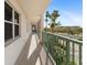 Outdoor hallway with a view of tropical landscaping at 2320 Terra Ceia Bay Blvd # 403, Palmetto, FL 34221