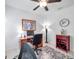 Home office with a desk, chair, and decorative accessories at 31371 Cabana Rye Ave, San Antonio, FL 33576