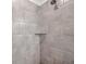 Walk-in shower with glass enclosure at 31371 Cabana Rye Ave, San Antonio, FL 33576