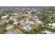 Aerial view showcasing house, pool, and neighborhood at 1308 Ivywood Dr, Brandon, FL 33510