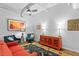 Stylish living room with an eclectic design, featuring bright colors and comfortable seating at 175 2Nd S St # P-08, St Petersburg, FL 33701