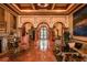 Elegant lobby with ornate details and comfortable seating at 2749 Via Cipriani # 1032A, Clearwater, FL 33764