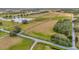 Aerial view showing a large lot with road access and neighboring properties at 9229 Fort King Rd Rd, Dade City, FL 33525