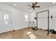 Inviting home gym with various equipment at 9229 Fort King Rd Rd, Dade City, FL 33525