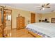 Main bedroom with en-suite bathroom and a large closet at 9229 Fort King Rd Rd, Dade City, FL 33525