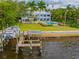 Private dock with boat lift, perfect for boating enthusiasts at 334 Blanca Ave, Tampa, FL 33606