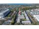 Aerial view showcasing the building's location and pool at 3515 41St S Ter # 221, St Petersburg, FL 33711