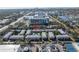 Aerial view highlighting building and waterfront proximity at 3515 41St S Ter # 221, St Petersburg, FL 33711