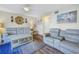 Living room with two gray couches and a coffee table at 3515 41St S Ter # 221, St Petersburg, FL 33711