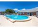 Inviting community pool with surrounding patio at 3515 41St S Ter # 221, St Petersburg, FL 33711