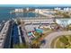Community complex with pool, parking, and waterfront views at 433 S Paula Dr # 32, Dunedin, FL 34698