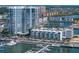 Luxury condo building with pool and marina at 5120 Marina Way # 112, Tampa, FL 33611