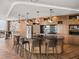 Modern community kitchen features granite counters and stainless steel appliances at 5120 Marina Way # 112, Tampa, FL 33611