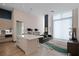 Open concept living space with kitchen and balcony at 5120 Marina Way # 112, Tampa, FL 33611