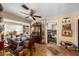 Bright dining area with built-in hutch at 9602 Ripley Rd, Thonotosassa, FL 33592